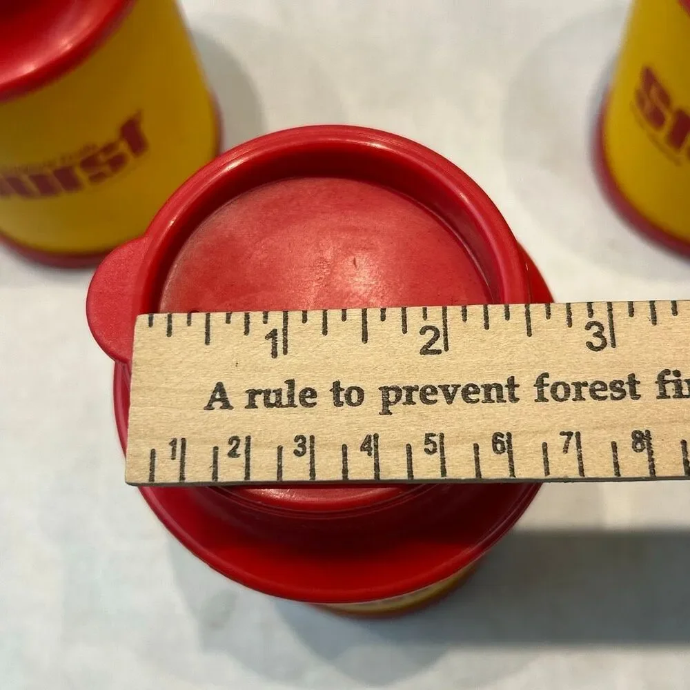 Vtg Starburst Chiller Can Cooler Koozie with Lid Set of 4 Retro 1993 Foam Plasti